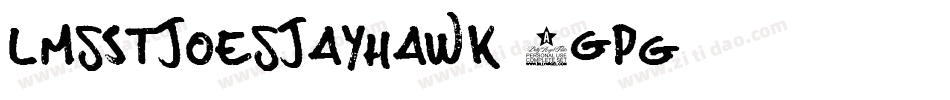 LmsStJoesJayhawk-0gpG字体转换
