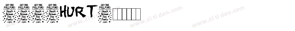 1000hurt字体转换