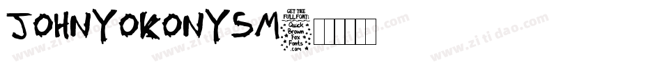 johnyokonysm字体转换