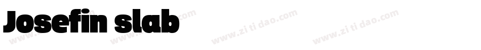 Josefin-slab字体转换