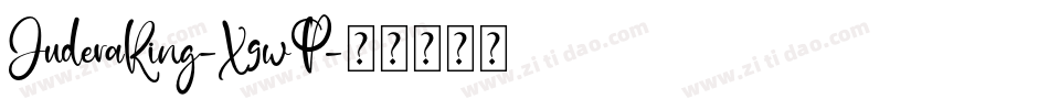 JuderaRing-X9wP字体转换