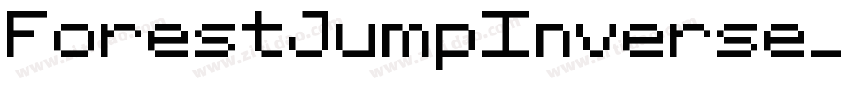 ForestJumpInverse-2RyX字体转换