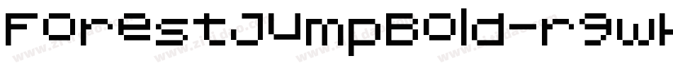 ForestJumpBold-r9wK字体转换