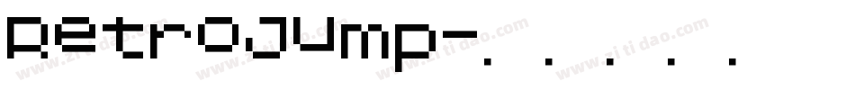 RetroJump字体转换