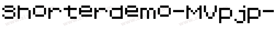 Shorterdemo-MVpjp字体转换