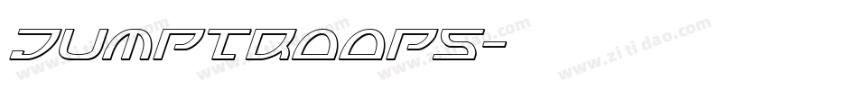Jumptroops字体转换