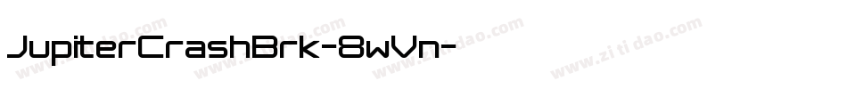JupiterCrashBrk-8wVn字体转换