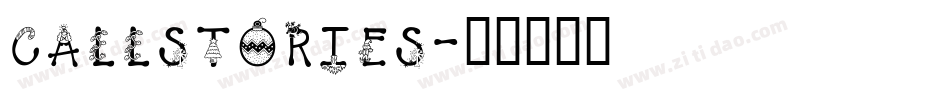 Callstories字体转换