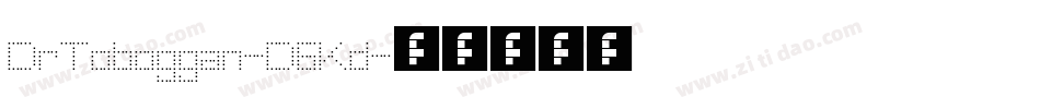 DrToboggan-D6Kd字体转换