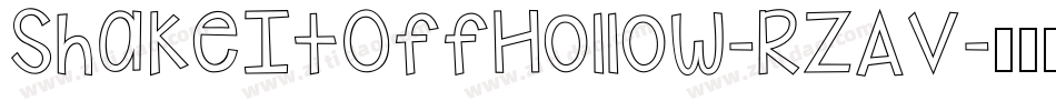 ShakeItOffHollow-RzAv字体转换