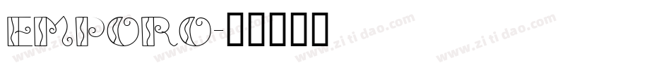EMPORO字体转换