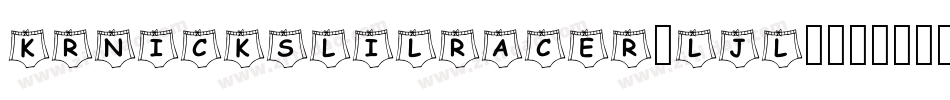 KrNicksLilRacer-ljl5字体转换