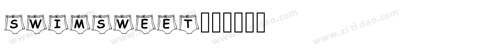 Swimsweet字体转换