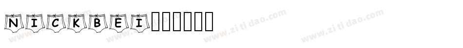 nickbei字体转换