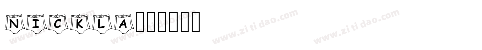 nickla字体转换