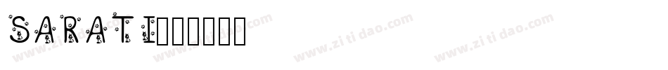 sarati字体转换