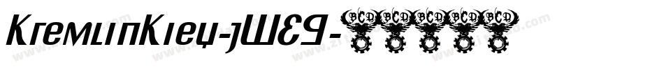 KremlinKiev-jWEG字体转换