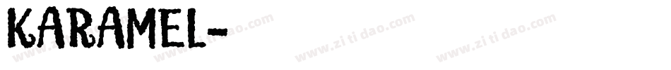 KARAMEL字体转换