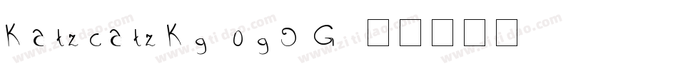 KatzcatzKg-0gOG字体转换
