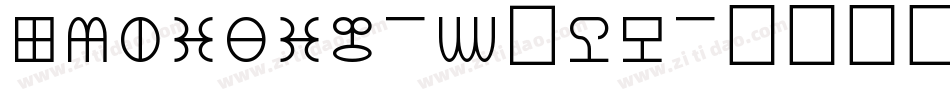 Hierarc-3wnX字体转换