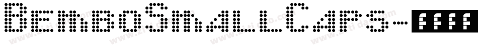 BemboSmallCaps字体转换