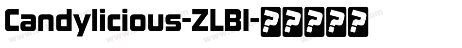Candylicious-ZLBl字体转换