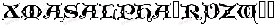 Xmasalpha-RvzW字体转换