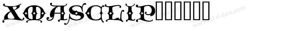 Xmasclip字体转换