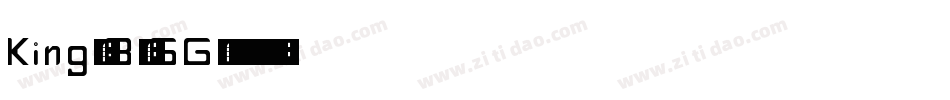 King-BzGG字体转换