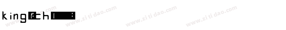 kingrich字体转换