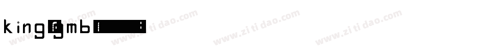 kingsgmb-2字体转换