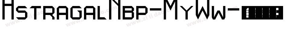 AstragalNbp-MyWw字体转换
