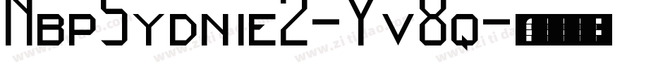 NbpSydnie2-Yv8q字体转换