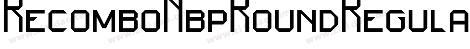 RecomboNbpRoundRegular-PPqd字体转换