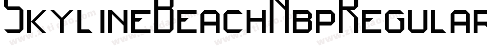 SkylineBeachNbpRegular-qmrd字体转换