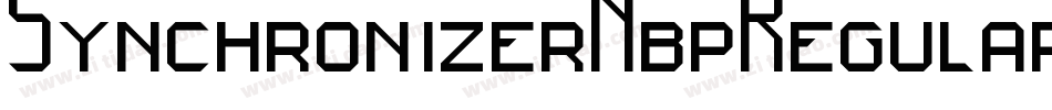 SynchronizerNbpRegular-Zgpz字体转换