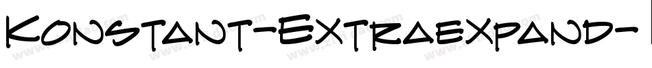 Konstant-Extraexpand字体转换