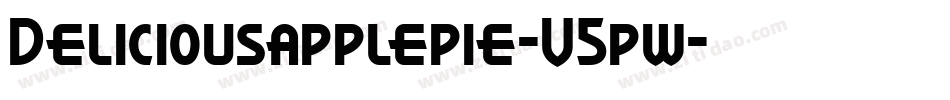 Deliciousapplepie-V5pw字体转换