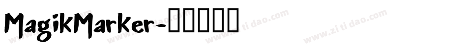 MagikMarker字体转换