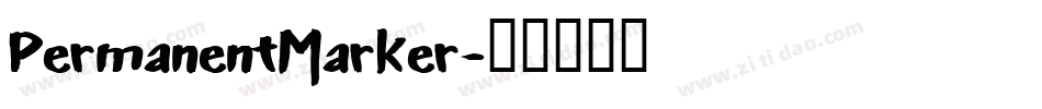 PermanentMarker字体转换