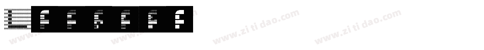 LightLedBoard7-3ydM字体转换