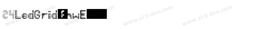 24LedGrid-dnwE字体转换