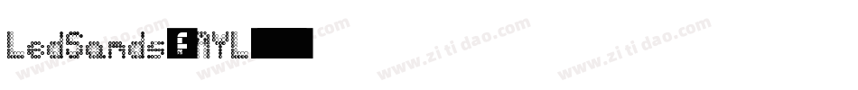 LedSands-vAYL字体转换