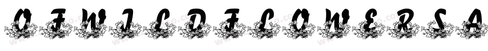 OfWildflowersAndWings-Z2AB字体转换