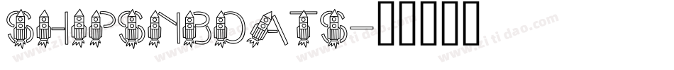 ShipsNBoats字体转换