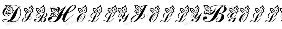 DjbHollyJollyBgolly-aOPJ字体转换