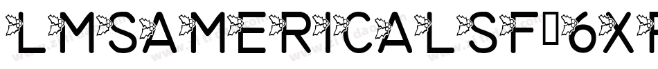 LmsAmericaLsf-6xrM字体转换