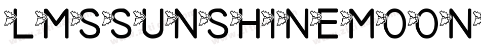 LmsSunshinemoonshine-8Z12字体转换