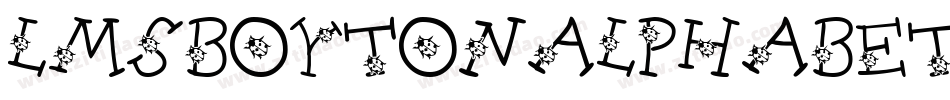 LmsBoytonAlphabet-r499字体转换