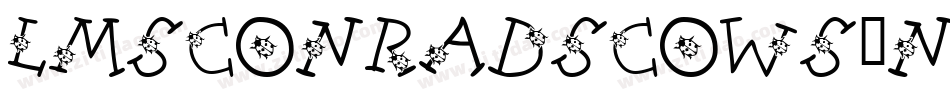 LmsConradsCows-ngK0字体转换